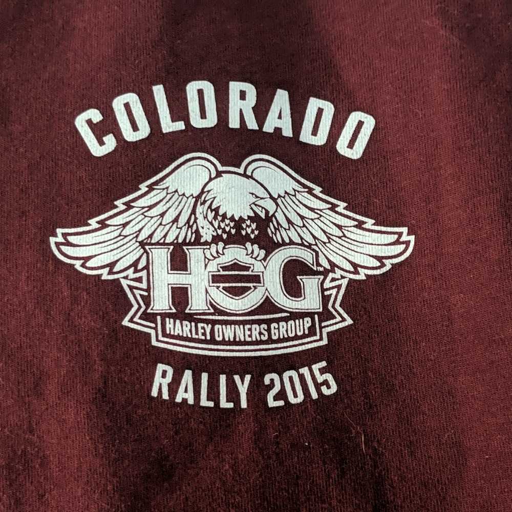 HOG Rally 2015 t-shirt. NWOT - Picture 2 of 5